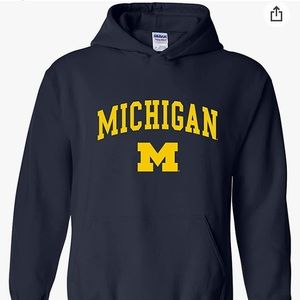 University of Michigan Sweater Hoodie Collegiate